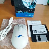 Mouse Spacewalker seriale con Scatola e Floppy