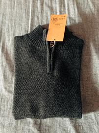 maglione uomo half-zip 