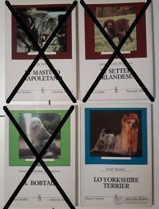 Libri sui cani - fondi di magazzino f.c
