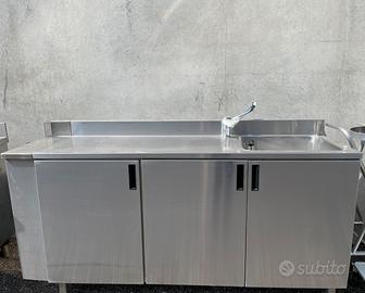 Lavello professionale in acciaio inox