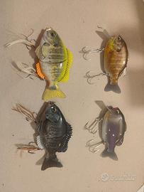 LOTTO 4 BIG BAIT-SWIM BAIT JDM GIAPPONESI