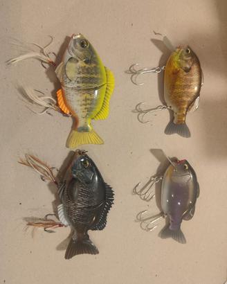 LOTTO 4 BIG BAIT-SWIM BAIT JDM GIAPPONESI