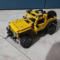 Jeep Wrangler Lego Technic 42122 con istruzioni