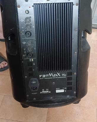 Sub woofer attivo fbt maXx 9sa
