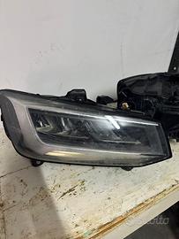 Fari Audi q2 e paraurti posteriore