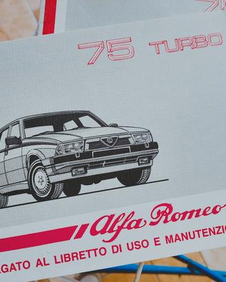 allegato alfa 75 turbo