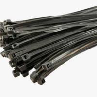 Fascette di plastica nere 2,5x135