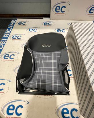6000626167 Fodera schienale sedile destro Fiat 500