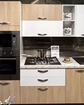 Cucina 330cm 5 elettrodomestici