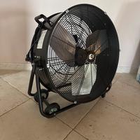 Ventilatore da terra alta velocita 60cm 330w nero