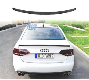 SPOILER AUDI A4 B8 07-15 CARBONIO