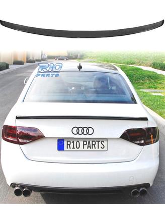 SPOILER AUDI A4 B8 07-15 CARBONIO