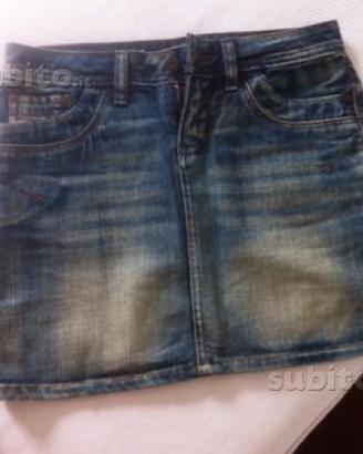 Minigonna jeans diesel