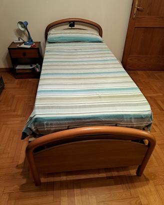 Letto completo di Materasso e rete elettrica