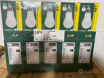 10 Lampade Led Goccia E27 14W Luce Naturale