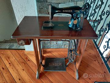 macchina cucire singer tipo 2b lire d'epoca