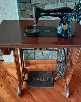 macchina cucire singer tipo 2b lire d'epoca