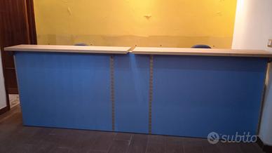 mobili ufficio reception bancone