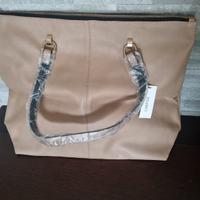 Borsa grande Carpisa colore beige