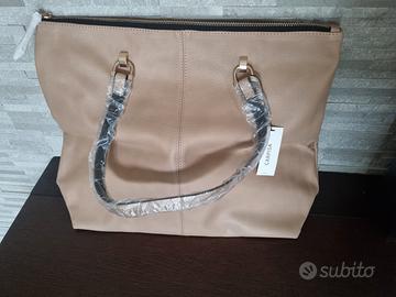Borsa grande Carpisa colore beige