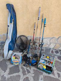 Canne da pesca complete