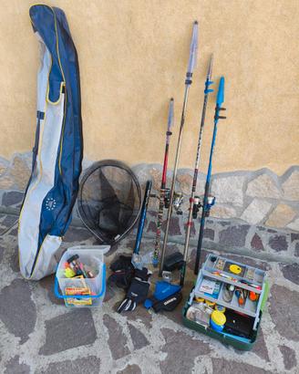 Canne da pesca complete