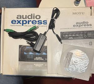 Scheda audio MOTU usb