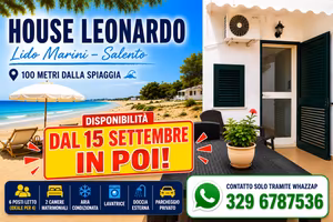 Dal 15 Settembre in poi a Lido Marini 100m sabbia