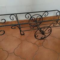 fioriera in ferro