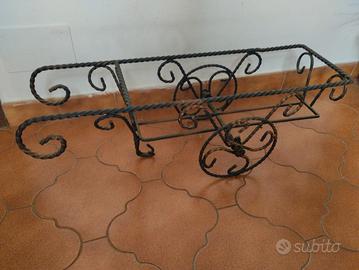 fioriera in ferro