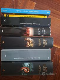 Libri vari Follett, Dicker, Scalzo, Hillerman