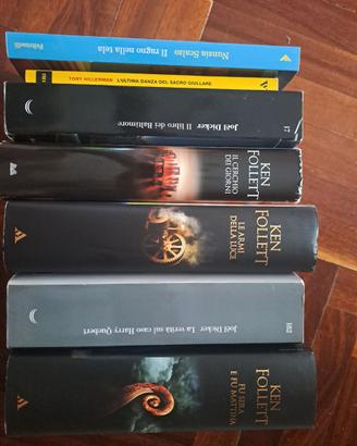Libri vari Follett, Dicker, Scalzo, Hillerman