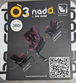 Seggiolino auto girevole Nadò by Be cool