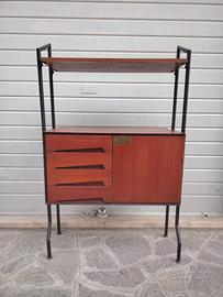 Mobile libreria porta stereo anni 60 design