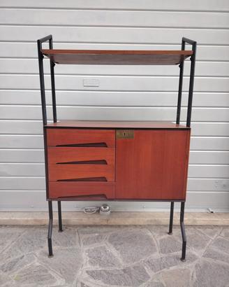 Mobile libreria porta stereo anni 60 design