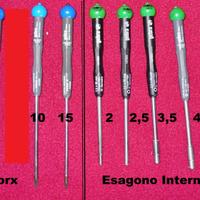 Cacciaviti torx GEBRA e Bussola esag. interna