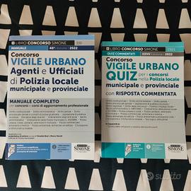 Manuale e libro quiz per concorso Polizia Locale