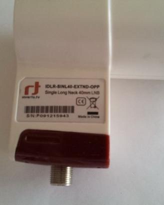 Illuminatore LNB mod.RT per parabola satellitare