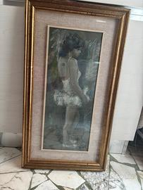 Quadro a gessetto Ballerina