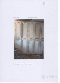 ARMADIO BIANCO  LACCATO 6 ANTE H 265 X 308 X 60