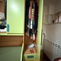 Stanzetta Letto Verde-Gialla