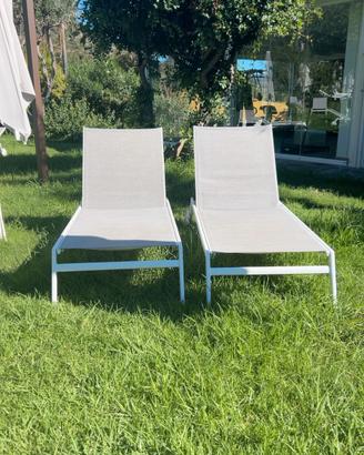 25 lettini prendisole Varaschin – Arredo piscina