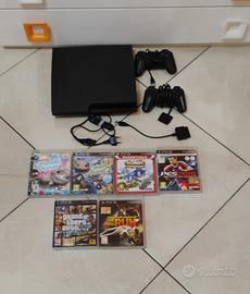 playstation 3 slim + controller +giochi