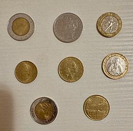 Monete in lire e straniere