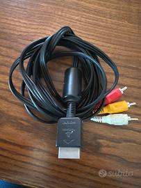 Cavo av x playstation + adattore microfoni