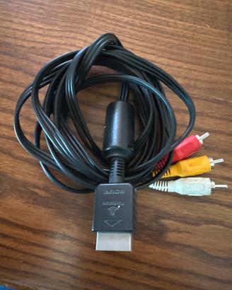 Cavo av x playstation + adattore microfoni