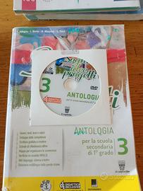 Libro scuola media SOGNI IDEE PROGETTI Antologia 3