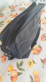 borsa tracolla cm 45*33*18 tessuto nero