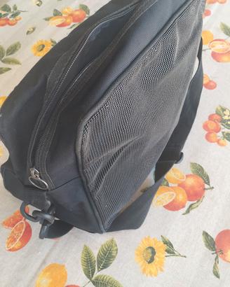 borsa tracolla cm 45*33*18 tessuto nero