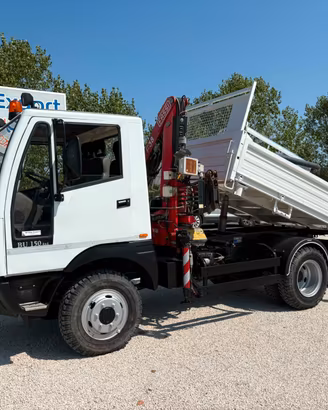BUCHER SHORLING BU150 ribaltabile gru FASSI 4X4